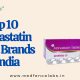 Top 10 Atorvastatin Tablet Brands in India
