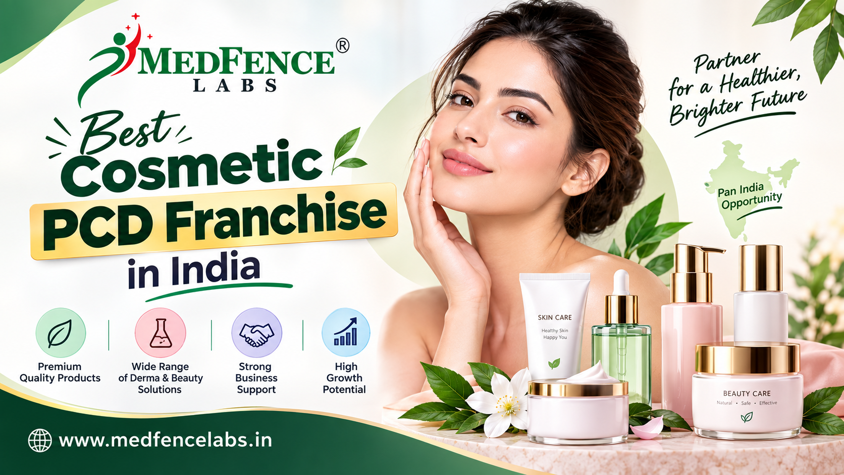 Best Cosmetic PCD Franchise in India: