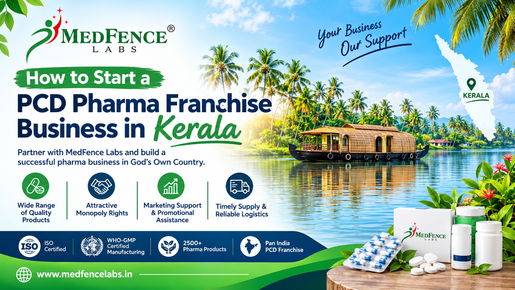 How to Start a PCD Pharma Franchise Business in Kerala